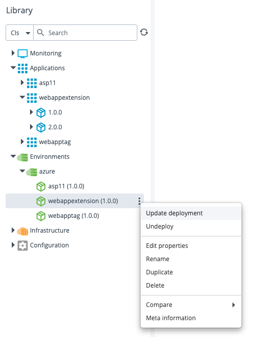 Configure Azure WebApp Extensions