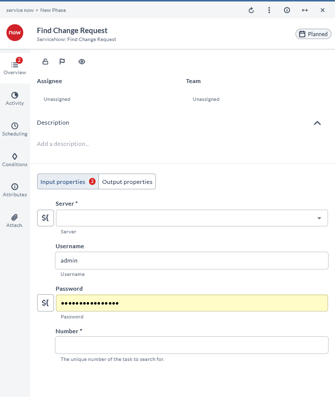 Find a ServiceNow resource by ticket