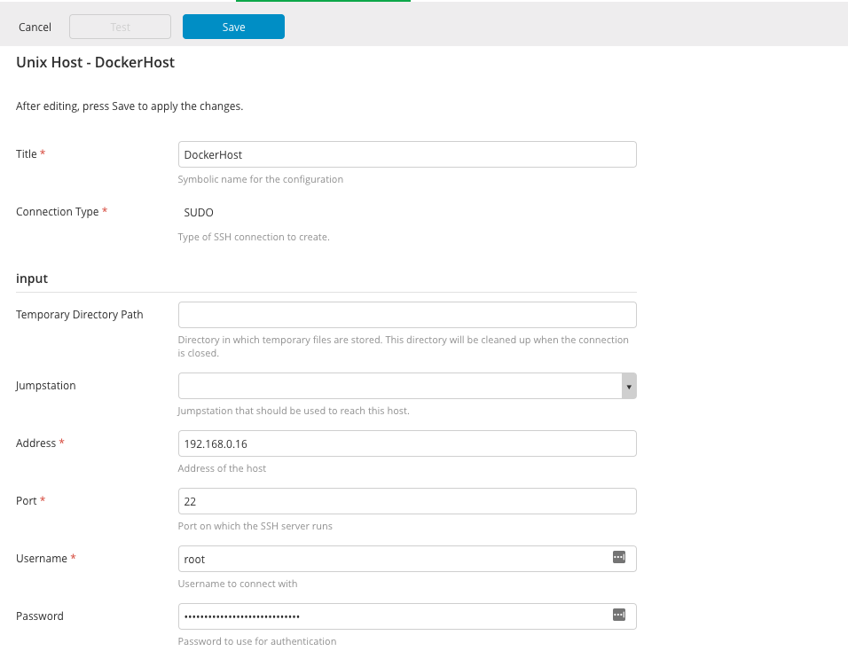 Set up Docker Compose server