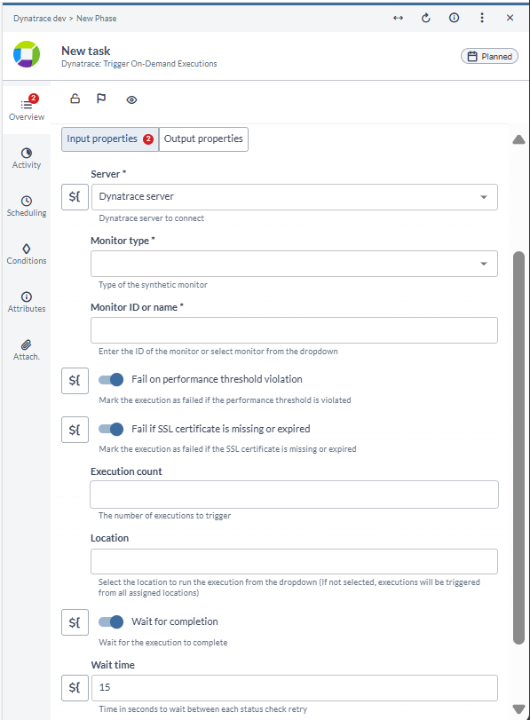 Trigger On-Demand Executions