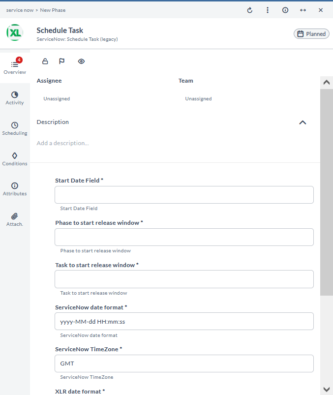 Schedule a task