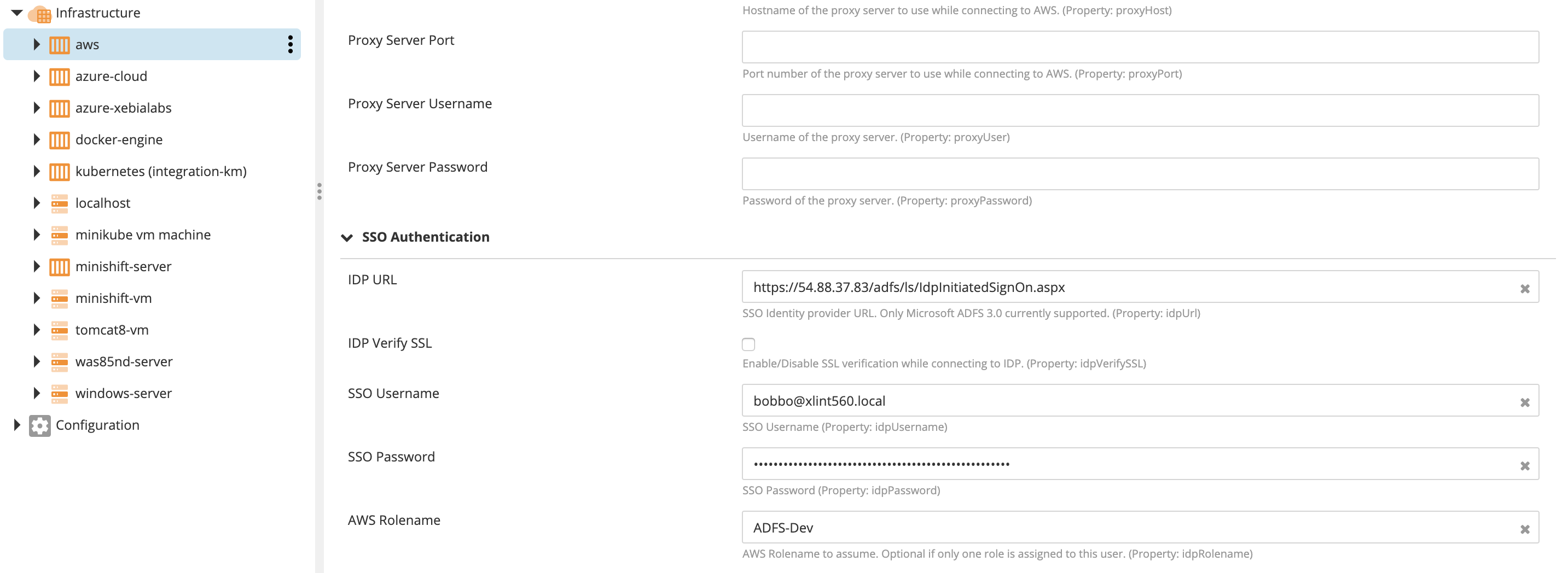 Use AWS with SSO Federated Login Credentials