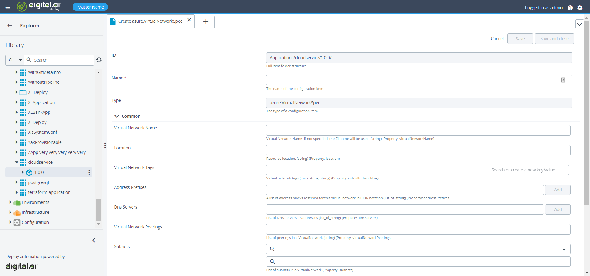 Set up a Virtual Network